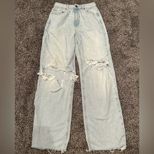Garage street wide leg jeans